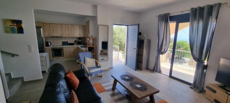 Kefalas Kreta, Kefalas: Villa mit Panoramablick auf das Meer und die Berge zu verkaufen Haus kaufen